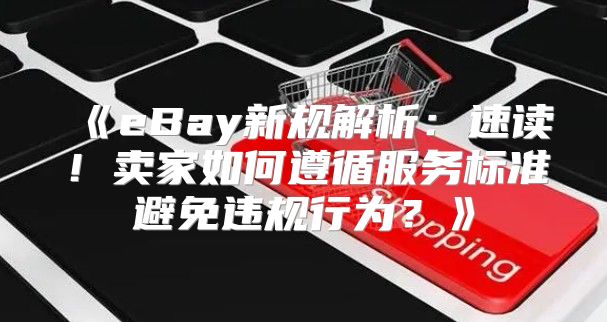 eBay新规解析：速读！卖家如何遵循服务标准避免违规行为？