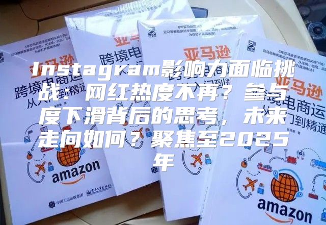 Instagram影响力面临挑战：网红热度不再？参与度下滑背后的思考，未来走向如何？聚焦至2025年