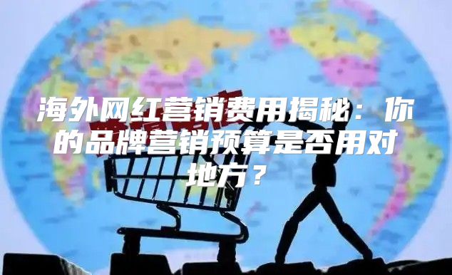 海外网红营销费用揭秘：你的品牌营销预算是否用对地方？