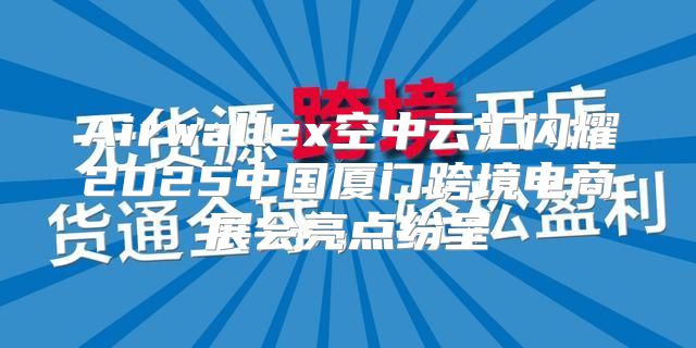 Airwallex空中云汇闪耀2025中国厦门跨境电商展会亮点纷呈