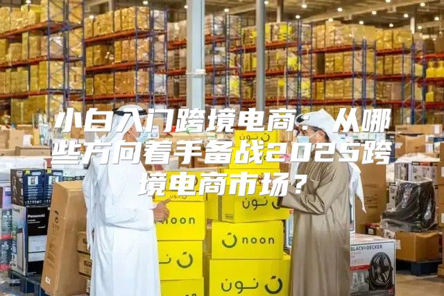 小白入门跨境电商：从哪些方向着手备战2025跨境电商市场？