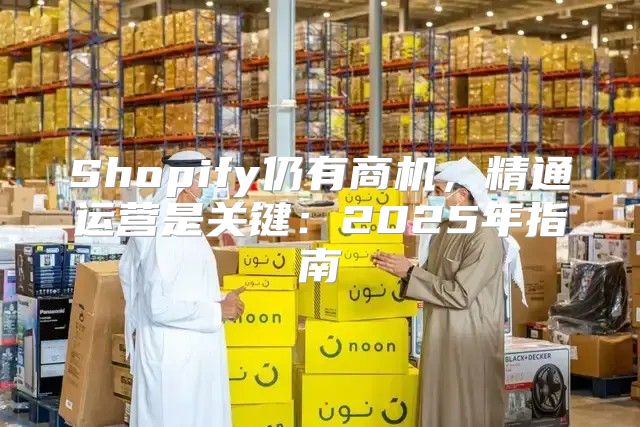 Shopify仍有商机，精通运营是关键：2025年指南