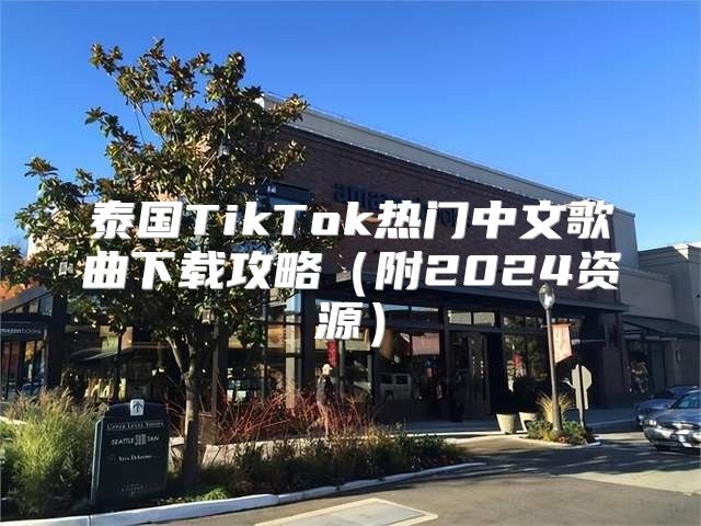 泰国TikTok热门中文歌曲下载攻略附2025资源