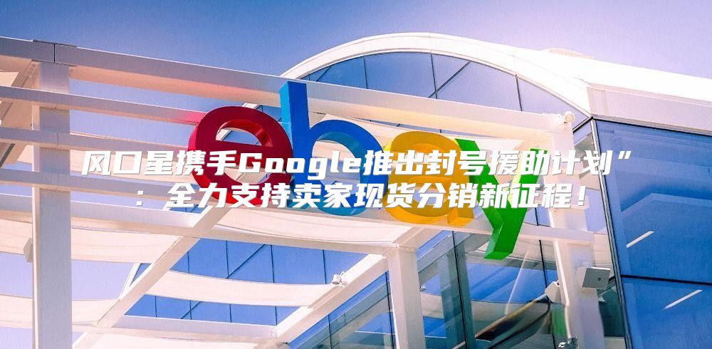 风口星携手Google推出封号援助计划”：全力支持卖家现货分销新征程！