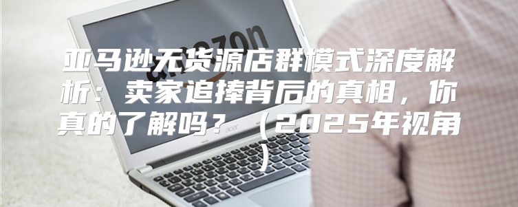 亚马逊无货源店群模式深度解析：卖家追捧背后的真相，你真的了解吗？2025年视角