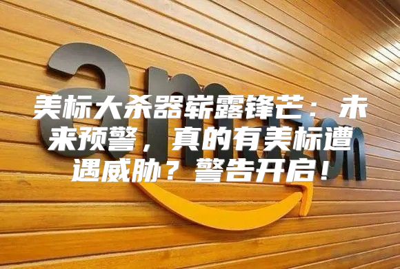 美标大杀器崭露锋芒：未来预警，真的有美标遭遇威胁？警告开启！