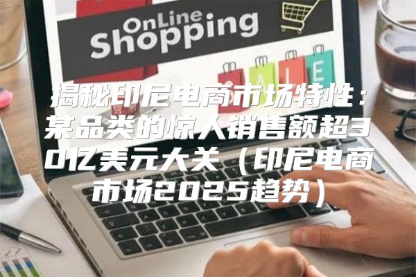 揭秘印尼电商市场特性：某品类的惊人销售额超30亿美元大关印尼电商市场2025趋势
