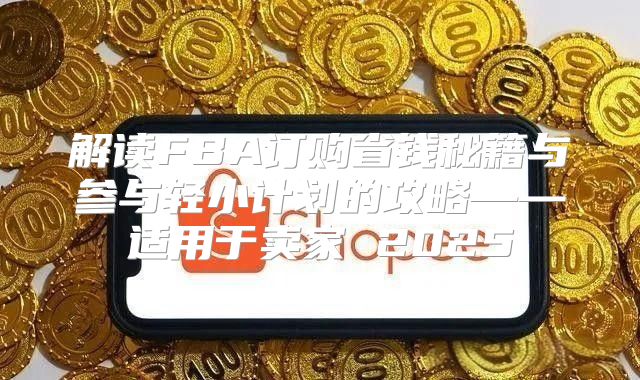 解读FBA订购省钱秘籍与参与轻小计划的攻略——适用于卖家 2025
