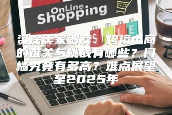 资深卖家解读：跨境电商的难关与挑战有哪些？门槛究竟有多高？难点展望至2025年