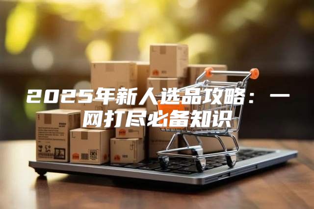 2025年新人选品攻略：一网打尽必备知识
