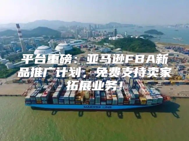 平台重磅：亚马逊FBA新品推广计划，免费支持卖家拓展业务！
