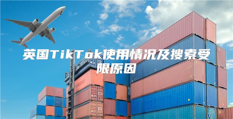 英国TikTok使用情况及搜索受限原因
