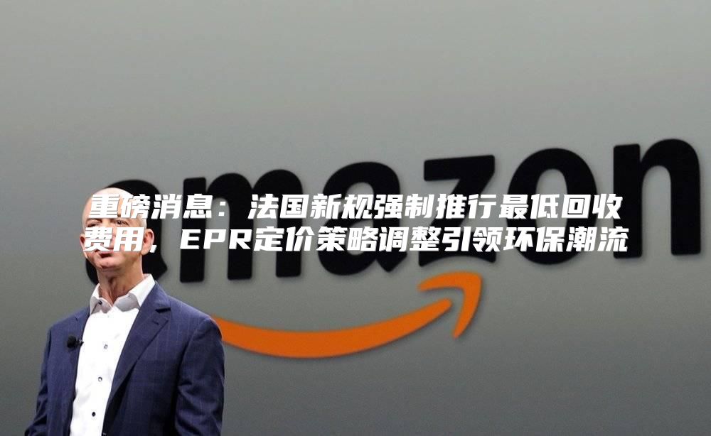 重磅消息：法国新规强制推行最低回收费用，EPR定价策略调整引领环保潮流
