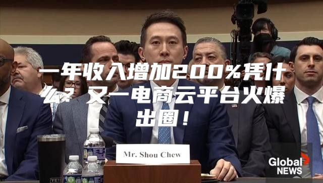 一年收入增加200%凭什么？又一电商云平台火爆出圈！