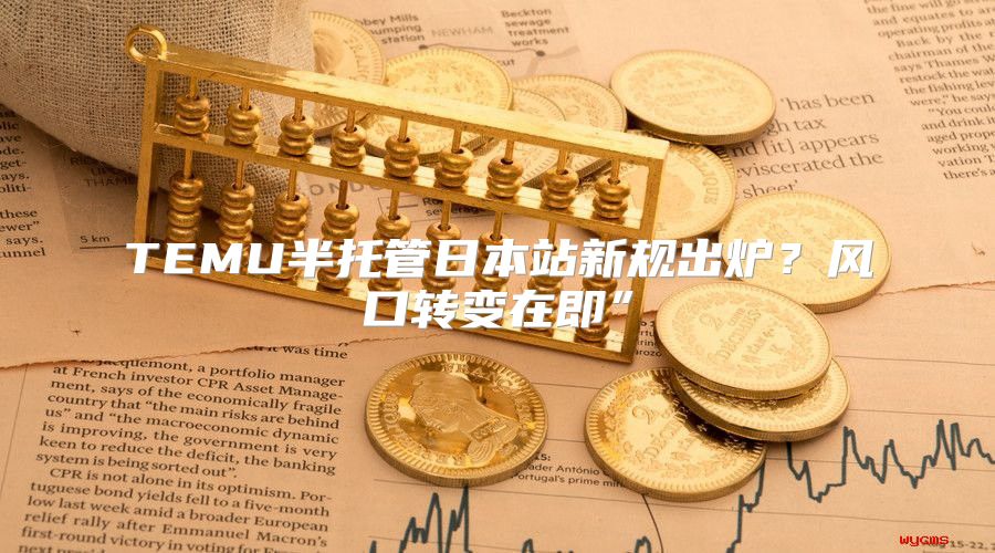 TEMU半托管日本站新规出炉？风口转变在即”
