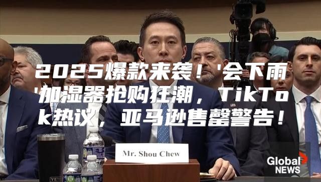 2025爆款来袭！'会下雨'加湿器抢购狂潮，TikTok热议，亚马逊售罄警告！
