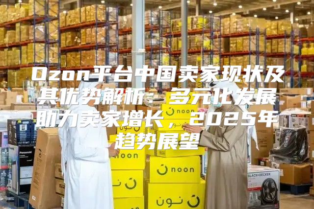 Ozon平台中国卖家现状及其优势解析：多元化发展助力卖家增长，2025年趋势展望