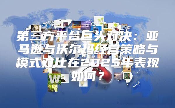 第三方平台巨头对决：亚马逊与沃尔玛经营策略与模式对比在2025年表现如何？