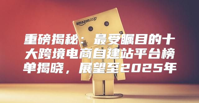 重磅揭秘：最受瞩目的十大跨境电商自建站平台榜单揭晓，展望至2025年
