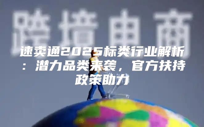 速卖通2025标类行业解析：潜力品类来袭，官方扶持政策助力