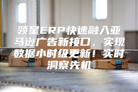 领星ERP快速融入亚马逊广告新接口，实现数据小时级更新！实时洞察先机