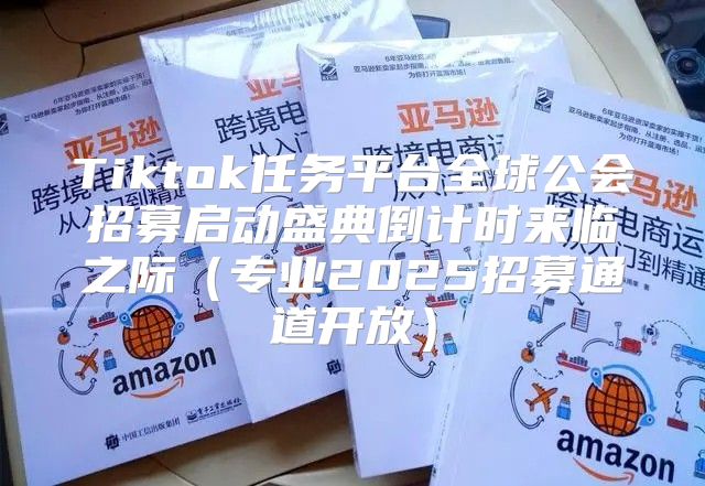 Tiktok任务平台全球公会招募启动盛典倒计时来临之际专业2025招募通道开放