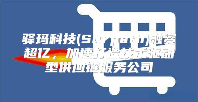 驿玛科技(Surpath)融资超亿，加速打造技术驱动型供应链服务公司