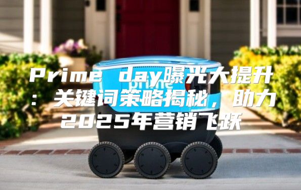 Prime day曝光大提升：关键词策略揭秘，助力2025年营销飞跃