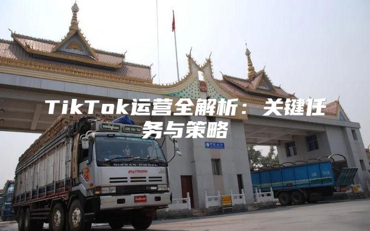 TikTok运营全解析：关键任务与策略