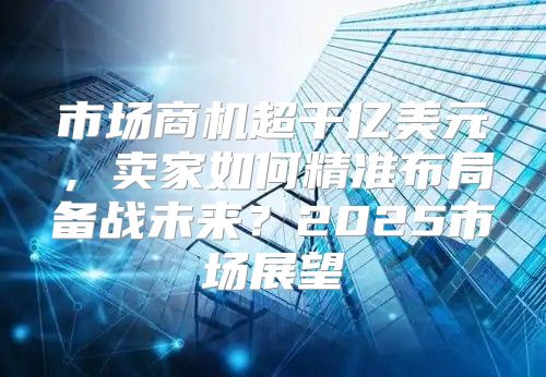 市场商机超千亿美元，卖家如何精准布局备战未来？2025市场展望