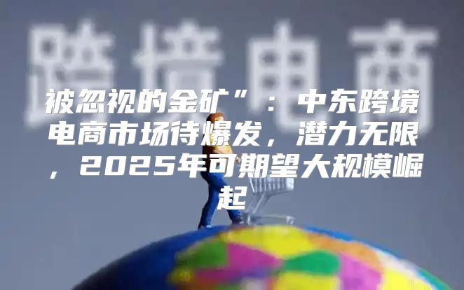 被忽视的金矿”：中东跨境电商市场待爆发，潜力无限，2025年可期望大规模崛起