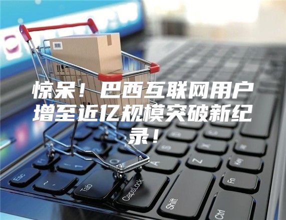 惊呆！巴西互联网用户增至近亿规模突破新纪录！