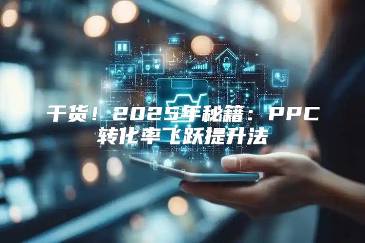 干货！2025年秘籍：PPC转化率飞跃提升法
