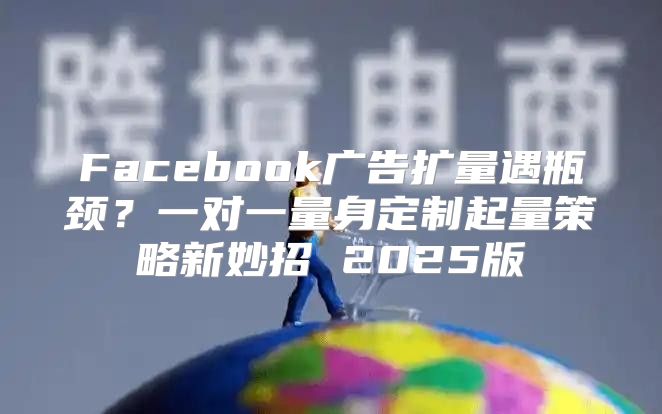 Facebook广告扩量遇瓶颈？一对一量身定制起量策略新妙招 2025版