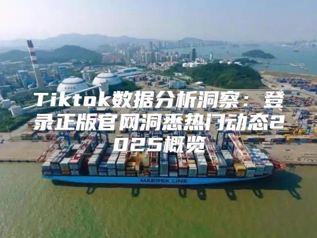 Tiktok数据分析洞察：登录正版官网洞悉热门动态2025概览