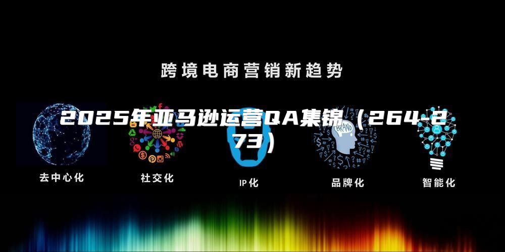 2025年亚马逊运营QA集锦264-273