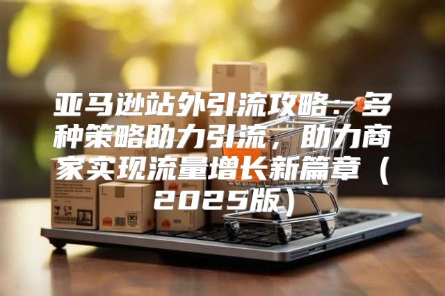 亚马逊站外引流攻略：多种策略助力引流，助力商家实现流量增长新篇章2025版