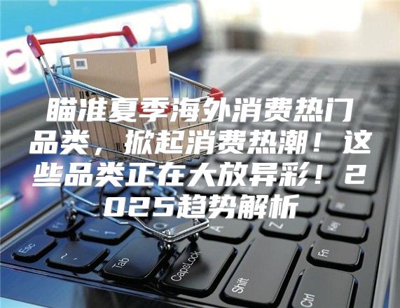 瞄准夏季海外消费热门品类，掀起消费热潮！这些品类正在大放异彩！2025趋势解析
