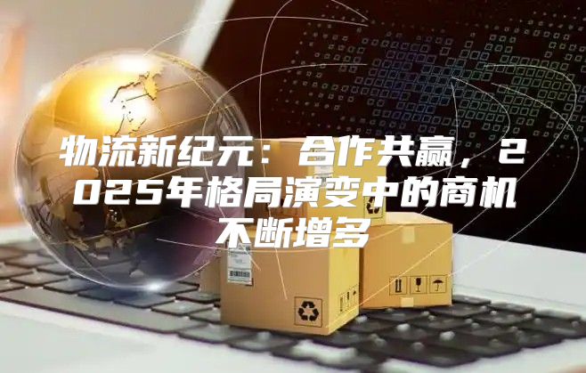 物流新纪元：合作共赢，2025年格局演变中的商机不断增多