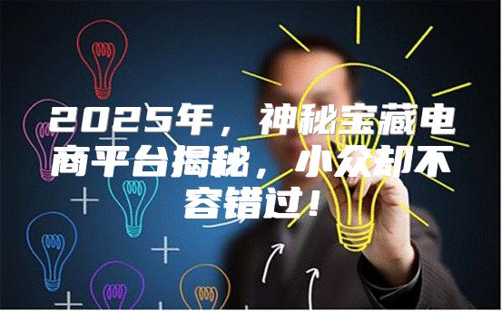 2025年，神秘宝藏电商平台揭秘，小众却不容错过！