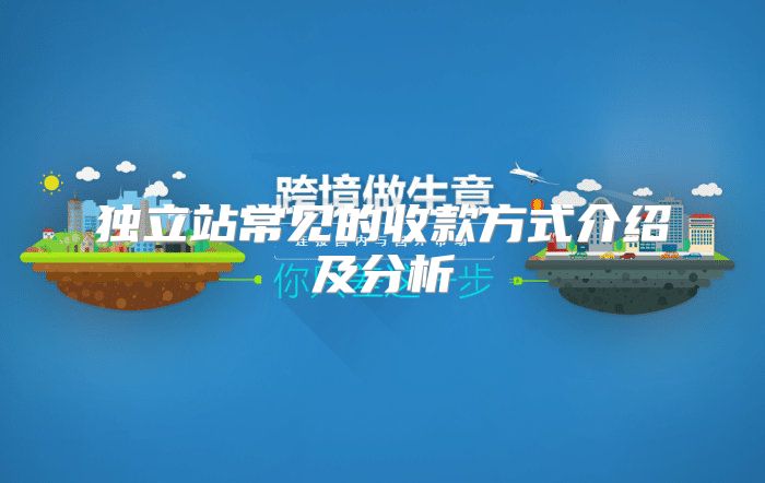 独立站常见的收款方式介绍及分析