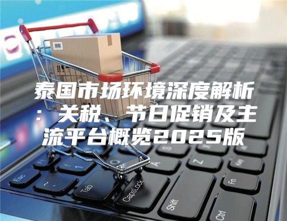 泰国市场环境深度解析：关税、节日促销及主流平台概览2025版