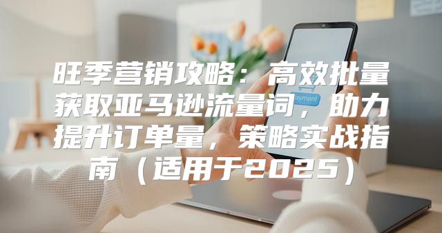 旺季营销攻略：高效批量获取亚马逊流量词，助力提升订单量，策略实战指南适用于2025