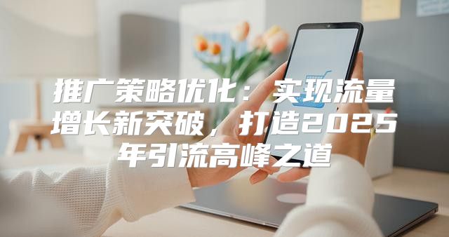 推广策略优化：实现流量增长新突破，打造2025年引流高峰之道