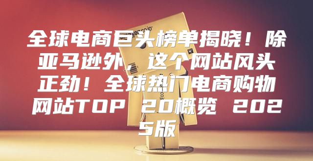 全球电商巨头榜单揭晓！除亚马逊外，这个网站风头正劲！全球热门电商购物网站TOP 20概览 2025版