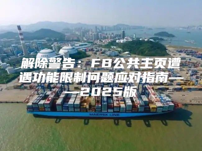 解除警告：FB公共主页遭遇功能限制问题应对指南——2025版