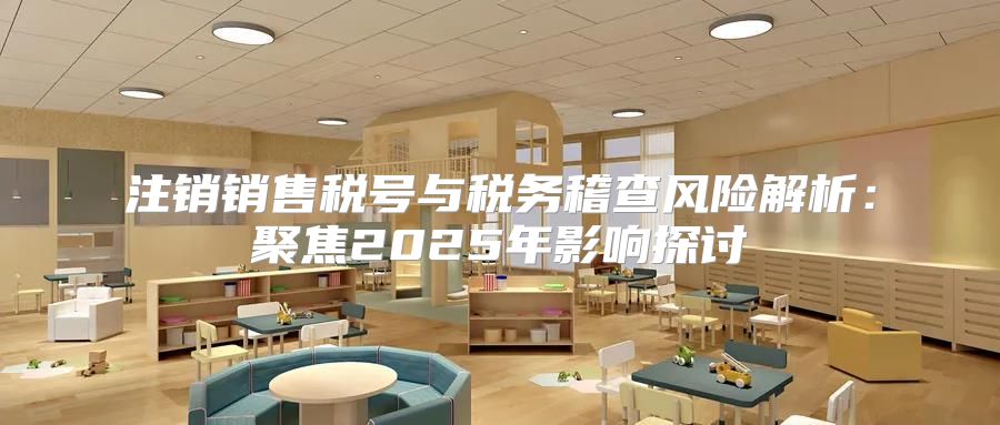 注销销售税号与税务稽查风险解析：聚焦2025年影响探讨