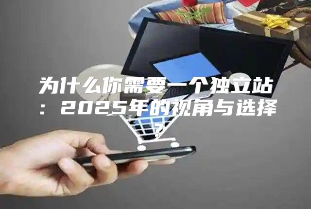 为什么你需要一个独立站：2025年的视角与选择？
