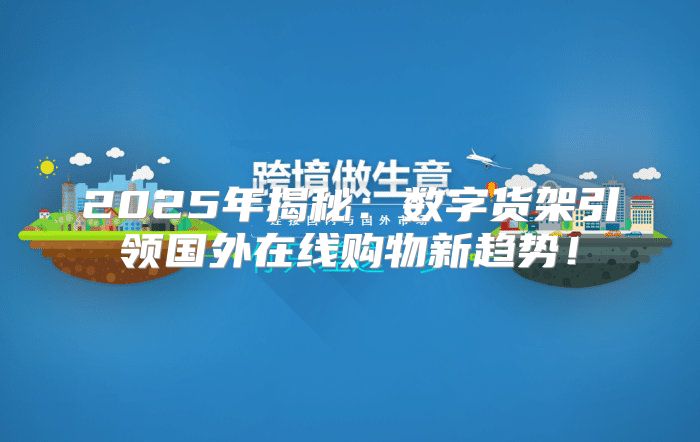 2025年揭秘：数字货架引领国外在线购物新趋势！