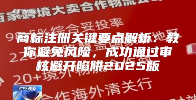 商标注册关键要点解析：教你避免风险，成功通过审核避开陷阱2025版